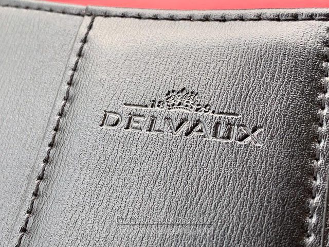 DELVAUX女包 Delvaux Brillant Lunar限量賀歲版 原版牛皮 德爾沃女手提包 女手拎包 DV0020賀歲版黑紅扣  fcs1321